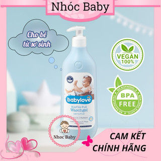Sữa tắm gội Babylove/ Babydream cho bé từ sơ sinh không cay mắt 500ml