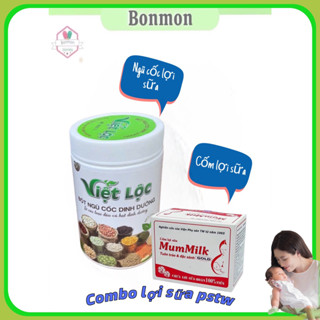 Cốm mummilk trắng kèm ngũ cốc lợi sữa việt lộc