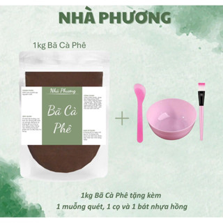 Bã Cafe Nguyên Chất gói 250gr 500gr 1kg  chương trình tặng trong phần mô tả  Bột Nhà Phương 