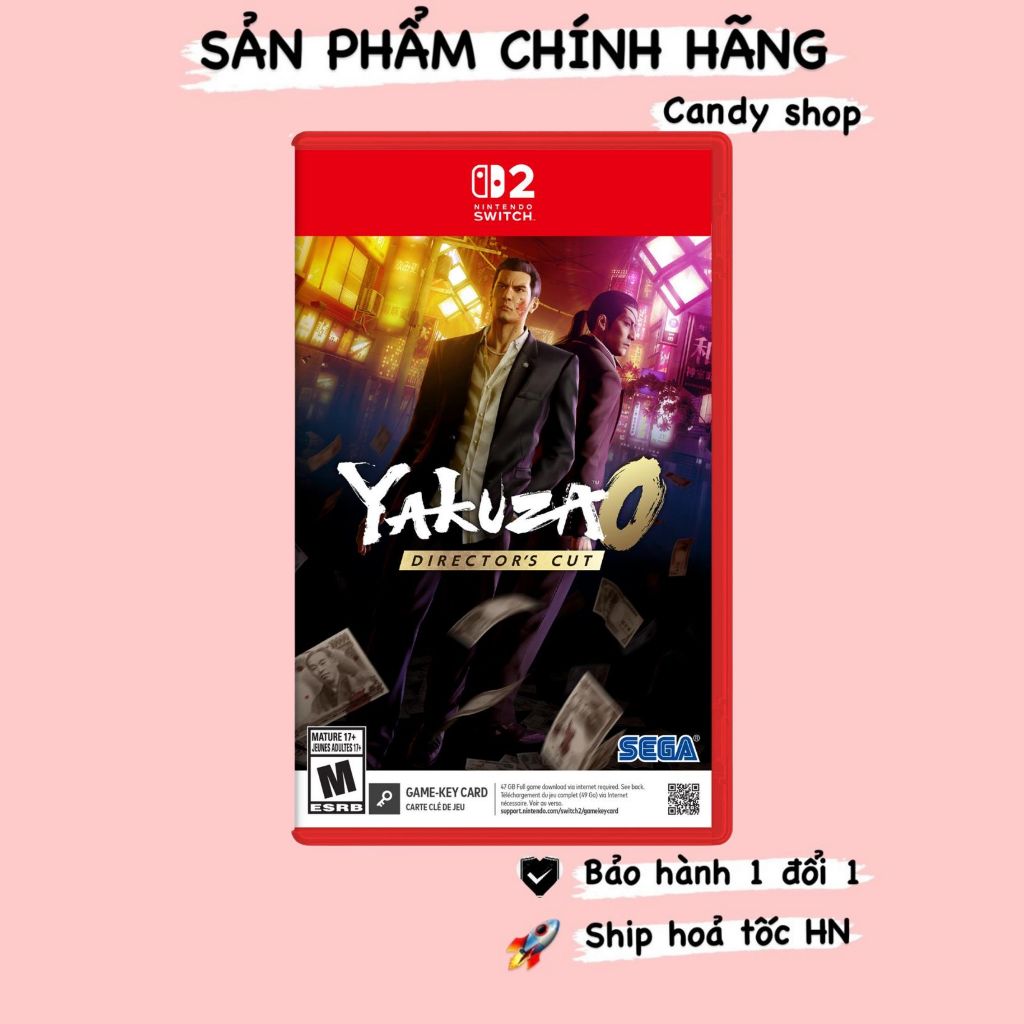 Băng Game Yakuza 0 Director's Cut Nintendo Switch 2