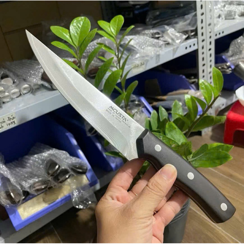 Dao bếp chuyên thái lọc Mcusta, cán gỗ