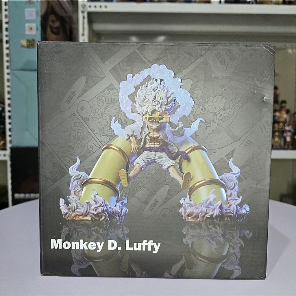 [Chính Hãng Resin] Mô Hình One Piece Luffy Gear 5 Nika Threel Studio - Full Box Có Thẻ - Luffy Resin