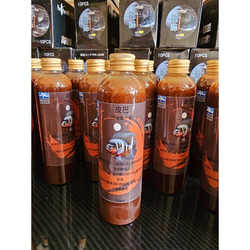 rô 1 chai- phi bá (manlon) 250ml tinh mùi, hương liệu chuyên rô phi,chép 