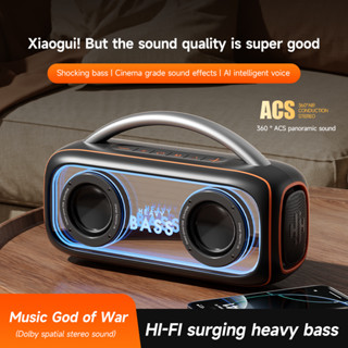 Loa bluetooth Heavy Bass 34 không dây công suất lớn, âm thanh hay, led nháy theo nhạc