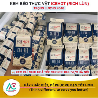 {SIÊU HOẢ TỐC 4h} Kem béo thực vật rich's lùn 454g- Kem rich lùn Icehot