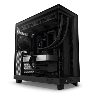 Vỏ Case NZXT H6 Flow (Black / White) – Mid Tower – Chính Hãng