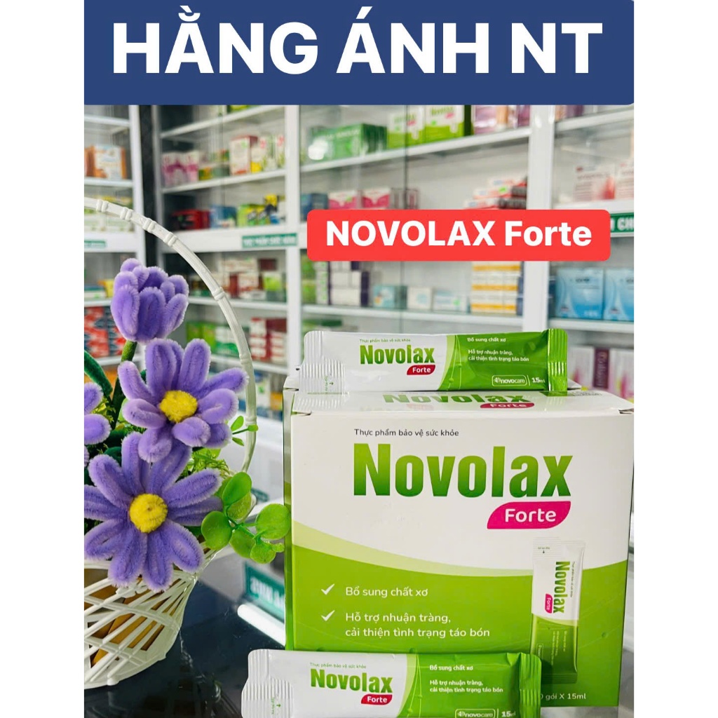 Novolax Forte Bổ sung chất xơ