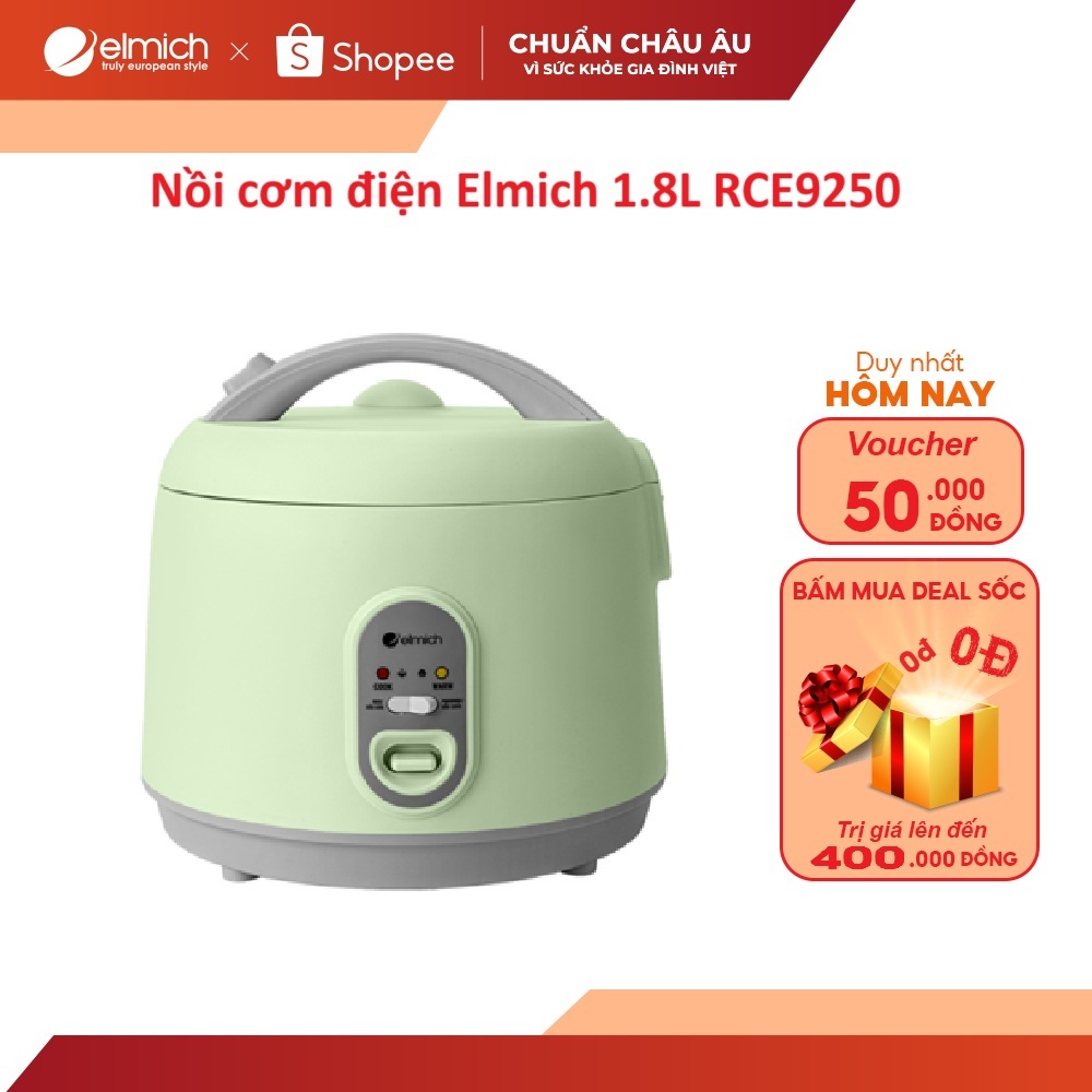 Nồi cơm điện Elmich 1.8L RCE9250