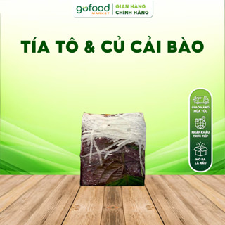 [Quà Tặng] Tía Tô & Củ Cải Bảo Ăn Gỏi, Sashimi - Gofood Market