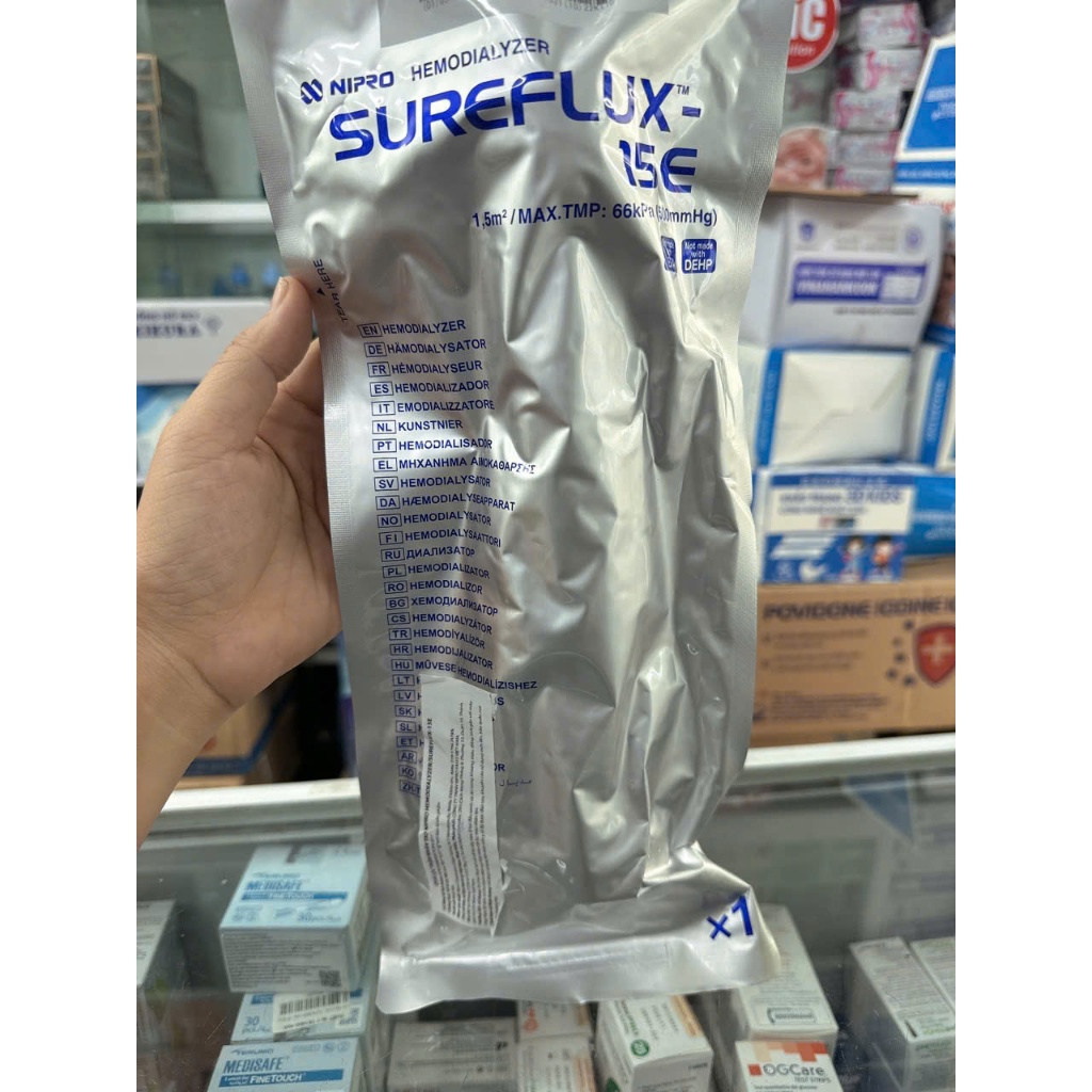 quả lọc thận nhân tạo nipro sureflux-15E