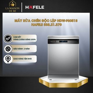 Máy Rửa Chén Độc Lập Hafele HDW-F6051S 538.21.370 - 15 Bộ - Vó Ngoài Xám Bạc Sang Trọng - LMS