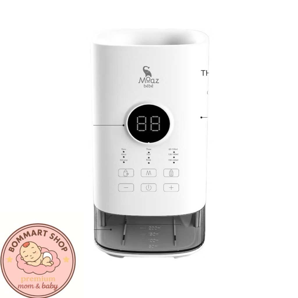 Máy hâm sữa thông minh siêu tốc Moaz Bébé MB033