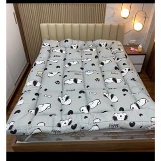 Nệm Topper Trải Sàn, Tấm Đệm Topper Phòng Ngủ Tiện ích Cao Cấp Xuất Nhật Dùng Quanh Năm Dày Dặn