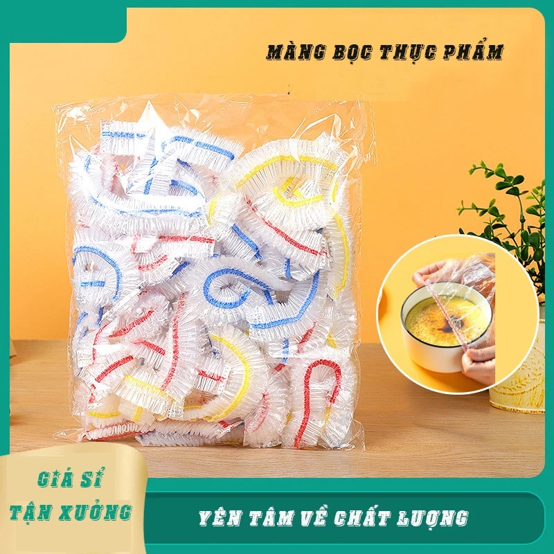 [Xả Kho]Combo 300 Túi Bọc Thực Phẩm, Màng Bọc Thực Phẩm Co Giãn Cao Cấp – Bảo Quản Hiệu Quả,Tươi Ngon
