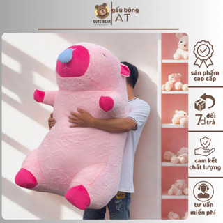 Gấu Bông Chuột Capybara , Thú Nhồi Bông Khổng Lồ Đeo Balo Chảy Nước Mũi , Chuột Lang Nước Siêu To