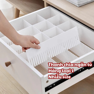  Thanh chia ngăn tủ quần áo phân tách ngăn kéo bàn làm việc bàn trang điểm thông minh 