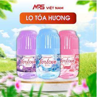 Lọ tỏa hương Forlove, Lọ thơm phòng hương thơm tự nhiên dễ chịu khử mùi sáp thơm phòng thế hệ mới