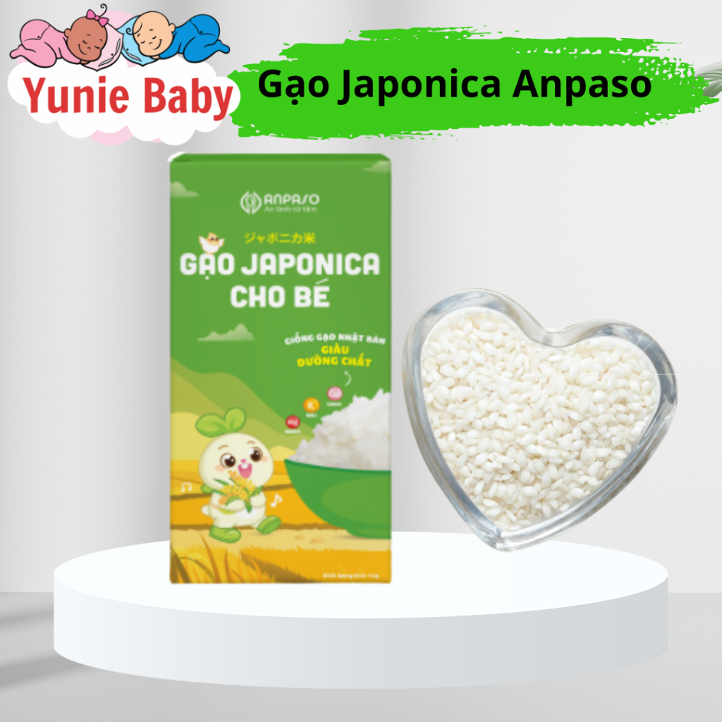 Gạo hữu cơ HOA SỮA Japonica 1kg