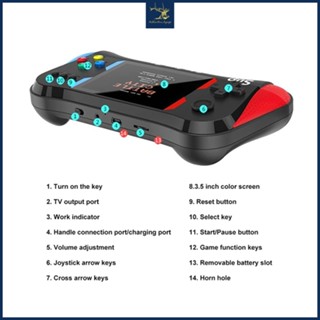 Máy Chơi Game Cầm Tay X7, Màng Hình Rộng Sắc Nét, Dung Lượng Pin Lớn, Máy Chơi Game 2 Người