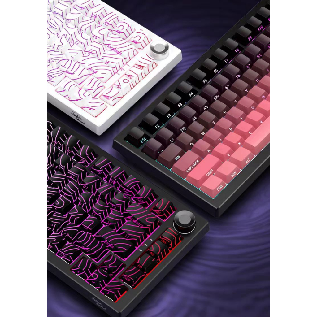 Bàn phím cơ không dây k81pro LED RGB HOTSWAP K81/87 phím kết nối 3 meod Có dây/ không dây 2.4G/Bluetooth Kết nối PC/iPad | BigBuy360 - bigbuy360.vn