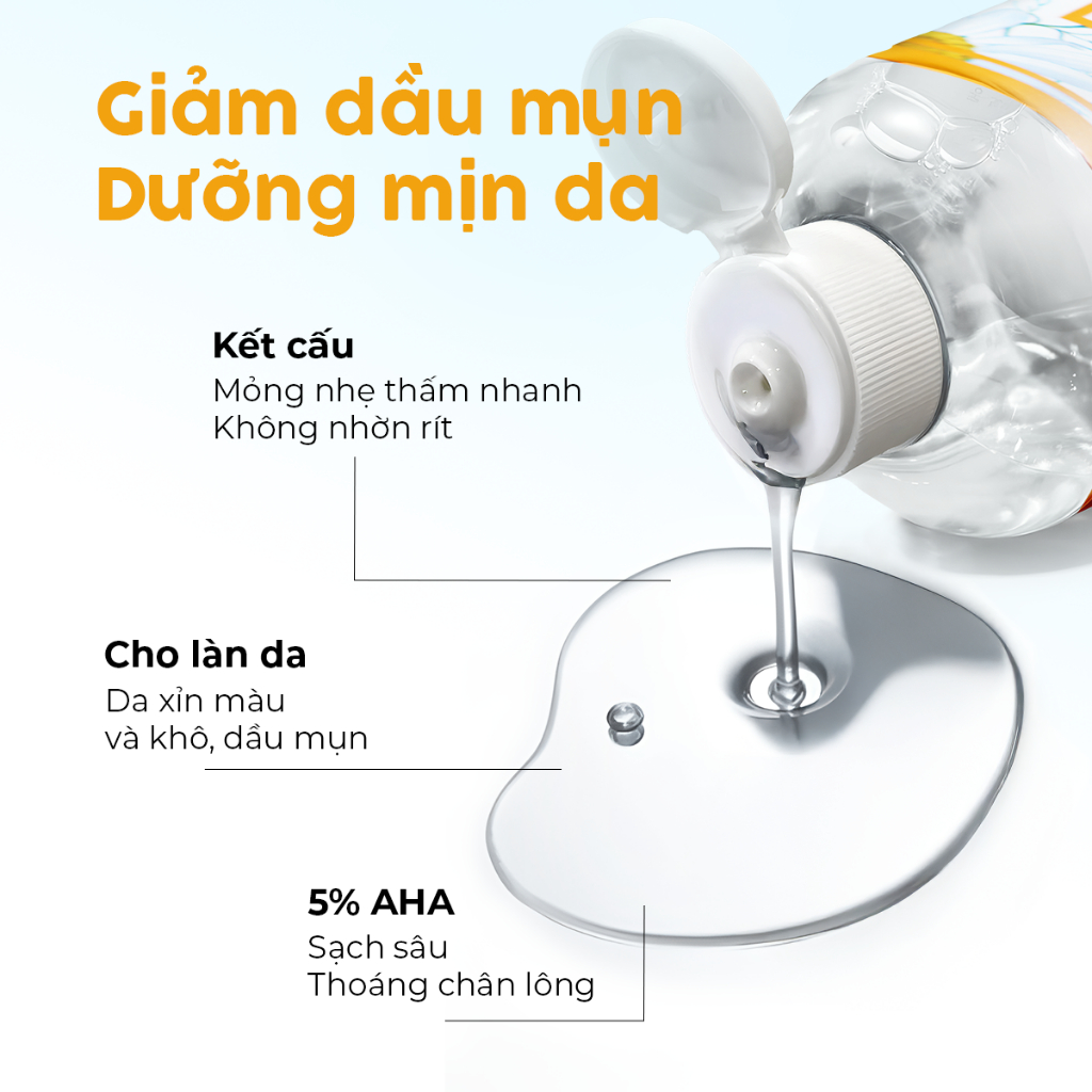 [MUA 1 TẶNG 1] Toner Hoa Cúc & AHA 5% MILAGANICS Nước Hoa Hồng Ngừa Mụn, Cấp Ẩm Cho Da Mụn | BigBuy360 - bigbuy360.vn