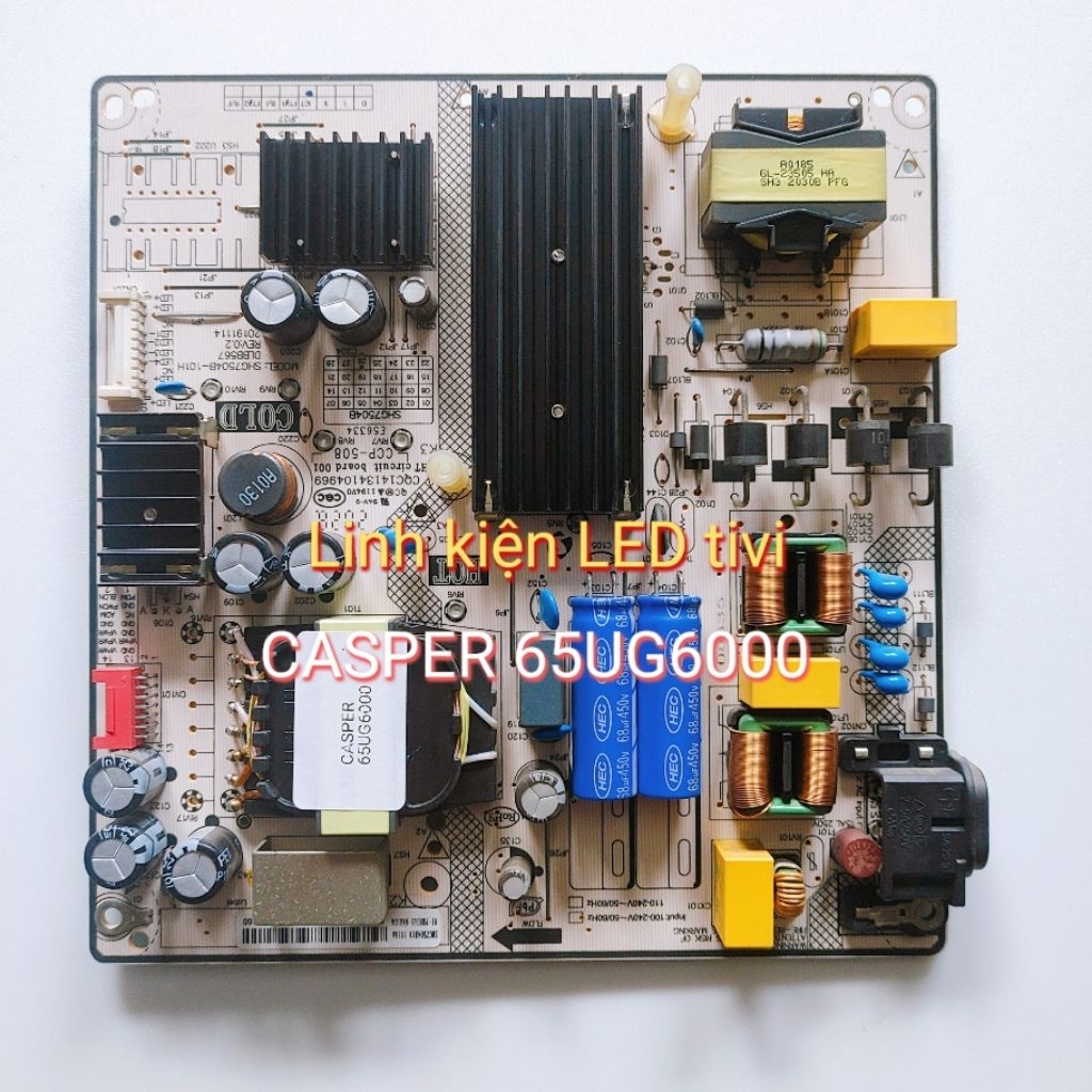 Bo nguồn tivi CASPER 65UG6000