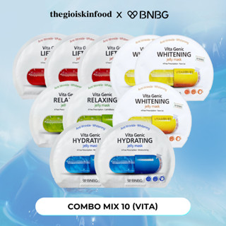 Combo mask dưỡng da BNBG hỗ trợ dưỡng sáng, dưỡng ẩm, cải thiện làn da