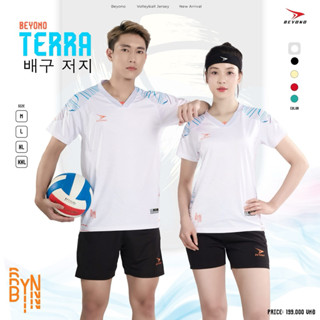 [Hỗ trợ in tên số miễn phí] Bộ quần áo Bóng chuyền nam nữ Beyono Terra