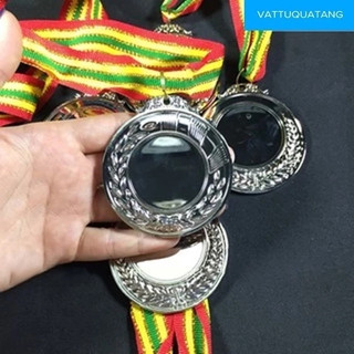 Phôi huy chương bông lúa 3 gạch