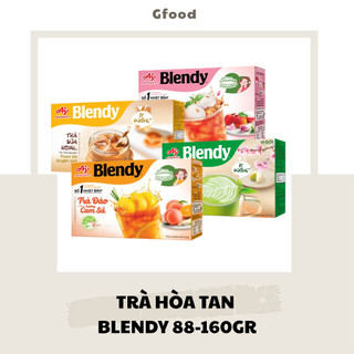  Blendy Trà Hoà Tan  Trà Đào Cam Sả Trà Vải Hoa Hồng Trà Sữa Royal Trà Sữa Matcha  88-160gr 