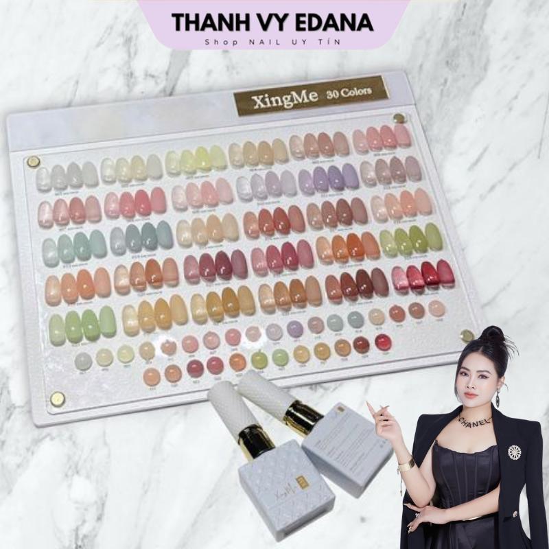 Sơn thạch đục XINGME 30 màu cao cấp tặng kèm bảng màu mica [THANH VY EDANA]