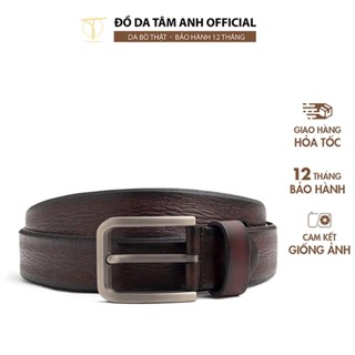 Thắt lưng nam quần jean thiết kế thời thượng TÂM ANH , dây nịt nam da bò cao cấp DJTANHZ-381-CF