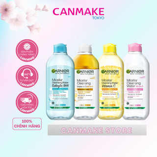 Nước Tẩy Trang làm sạch sâu dịu nhẹ cho mọi loại da - Garnier Micellar Cleansing Water 400ml