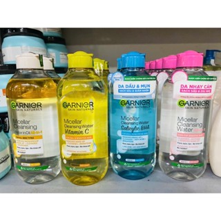 Nước Tẩy Trang Garnier Làm Sạch Sâu Dịu Nhẹ Cho Mọi Loại Da 400ml