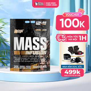 Sữa Tăng Cân Tăng Cơ Nạc Cao Cấp Nutrex Mass Infusion 12lbs (5.45kg) Chính Hãng