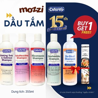  Sữa tắm DAVIS chăm sóc da dành cho chó mèo Chai 355ml 
