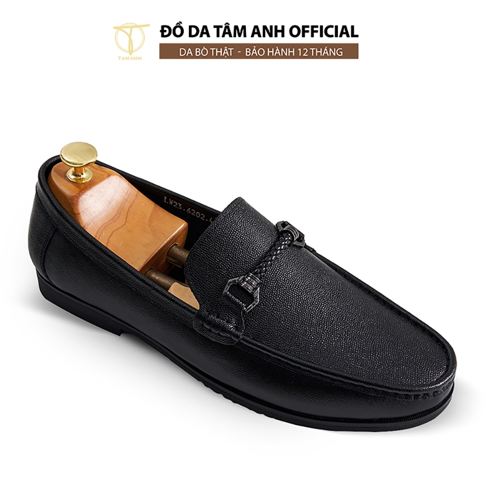 Giày loafer nam đồ da TÂM ANH da bò thật cao cấp GNTA6202-D