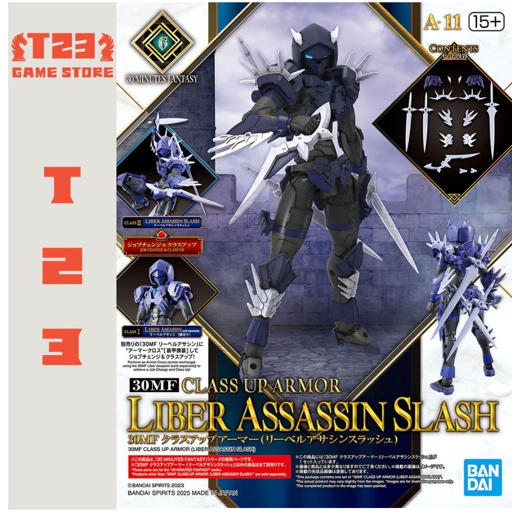 Phụ kiện 30MF Class Up Armor (Liber Assassin Slash) – 30 MINUTES FANTASY – MÔ HÌNH 30 MINUTES FANTAS
