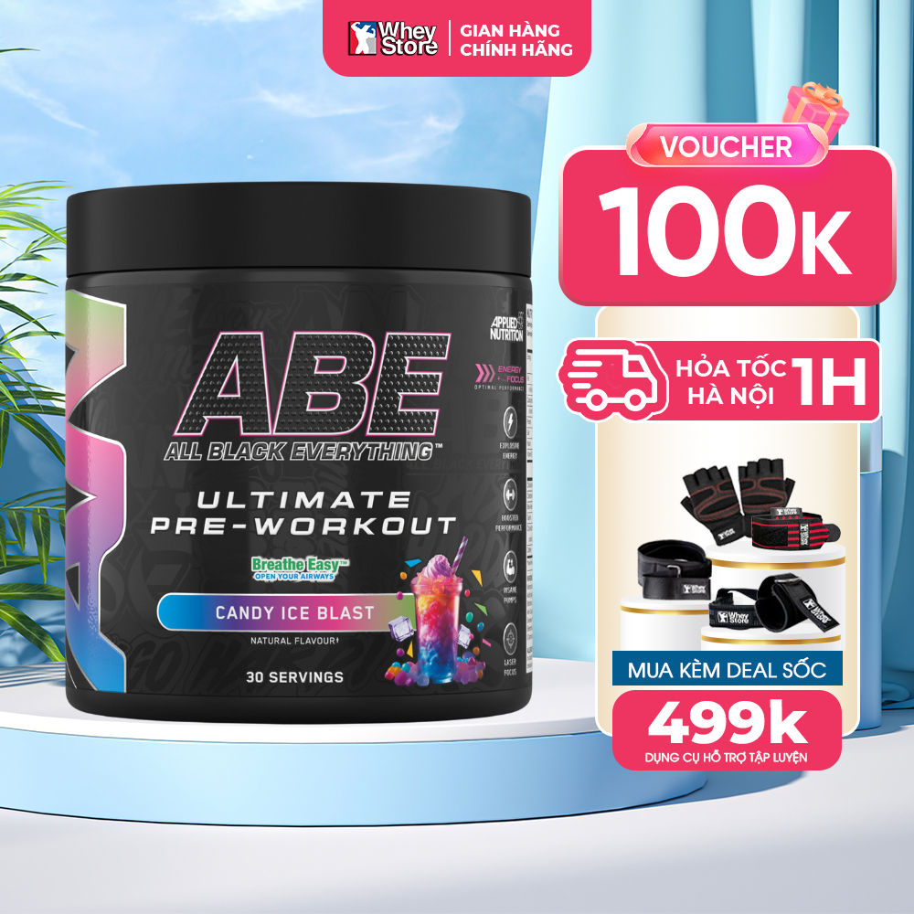 Bột Tăng Sức Mạnh Cơ Bắp Applied ABE Pre-Workout 30 Servings (315g) Chính Hãng