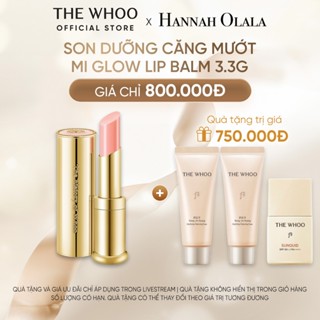 [Hannah Olala x Whoo] Son dưỡng môi Đông y The history of Whoo Gongjinhyang Mi Glow Lip Balm 3.3g