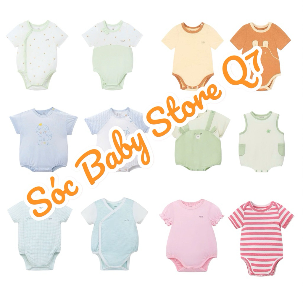 Bodysuit Nous tách lẻ / Lapomme / LiL 0-3M / 3-6M