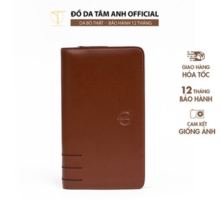  Ví cầm tay nam màu nâu sang trọng sành điệu TÂM ANH VCTTASZB19-N 