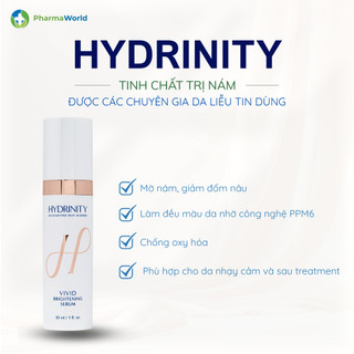 [PHÂN PHỐI CHÍNH HÃNG] Hydrinity Vivid Brightening Serum 30ml - Tinh chất dưỡng ẩm và làm trắng da