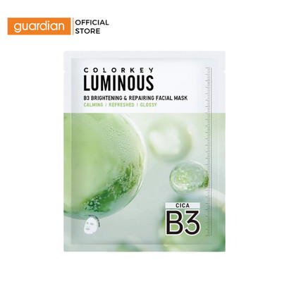 Mặt Nạ Phục Hồi Và Sáng Da Colorkey Luminous B3 Brightening & Repairing Facial Mask 30Ml | Guardian Việt Nam