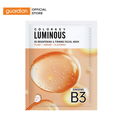 Mặt Nạ Săn Chắc Và Sáng Da Colorkey Luminous B3 Brightening & Firming Facial Mask 30Ml | Guardian Việt Nam