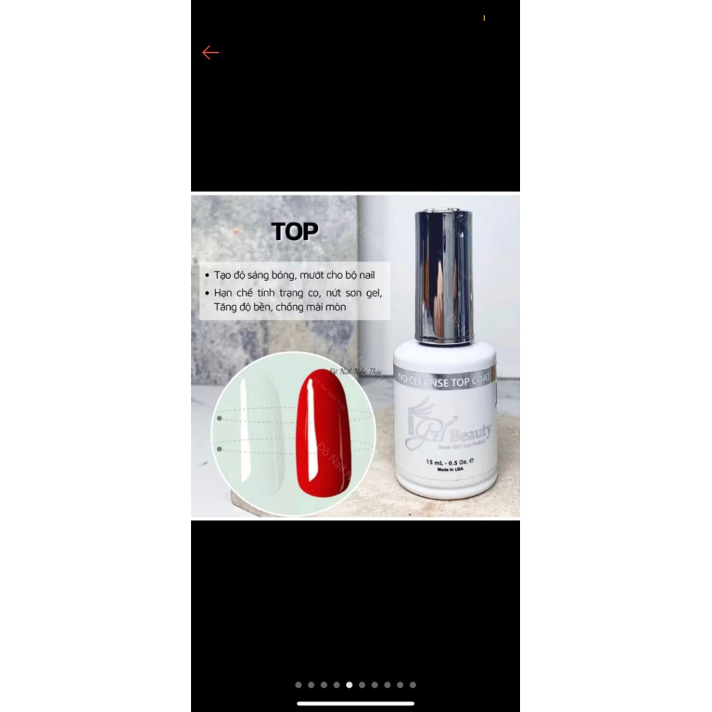 Base TOP IGEL CHÍNH HÃNG 15ml