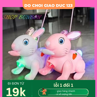  Đồ chơi thỏ con biết đi nhảy múa có nhạc chạy pin dễ thương cho bé 