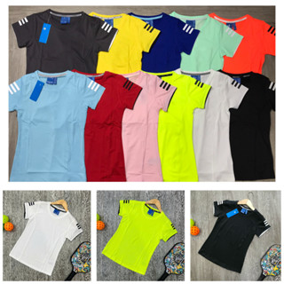 ( Có big size ) Áo thun thể thao nữ , áo tay sọc ngang [hình thật shop chụp] Eothon60