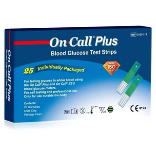 Que thử đường huyết On Call Plus (25-50 que) date xa
