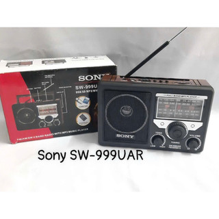 Đài RADIO SW-999UAR âm thanh cực hay dành cho người già, hỗ trợ khe thẻ nhớ, USB, FM